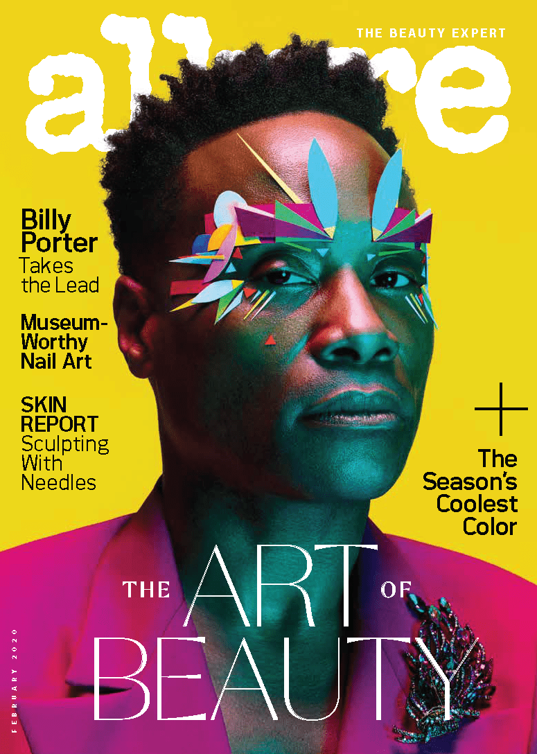 Billy Porter on the cover of the Allure US January 2020 issue