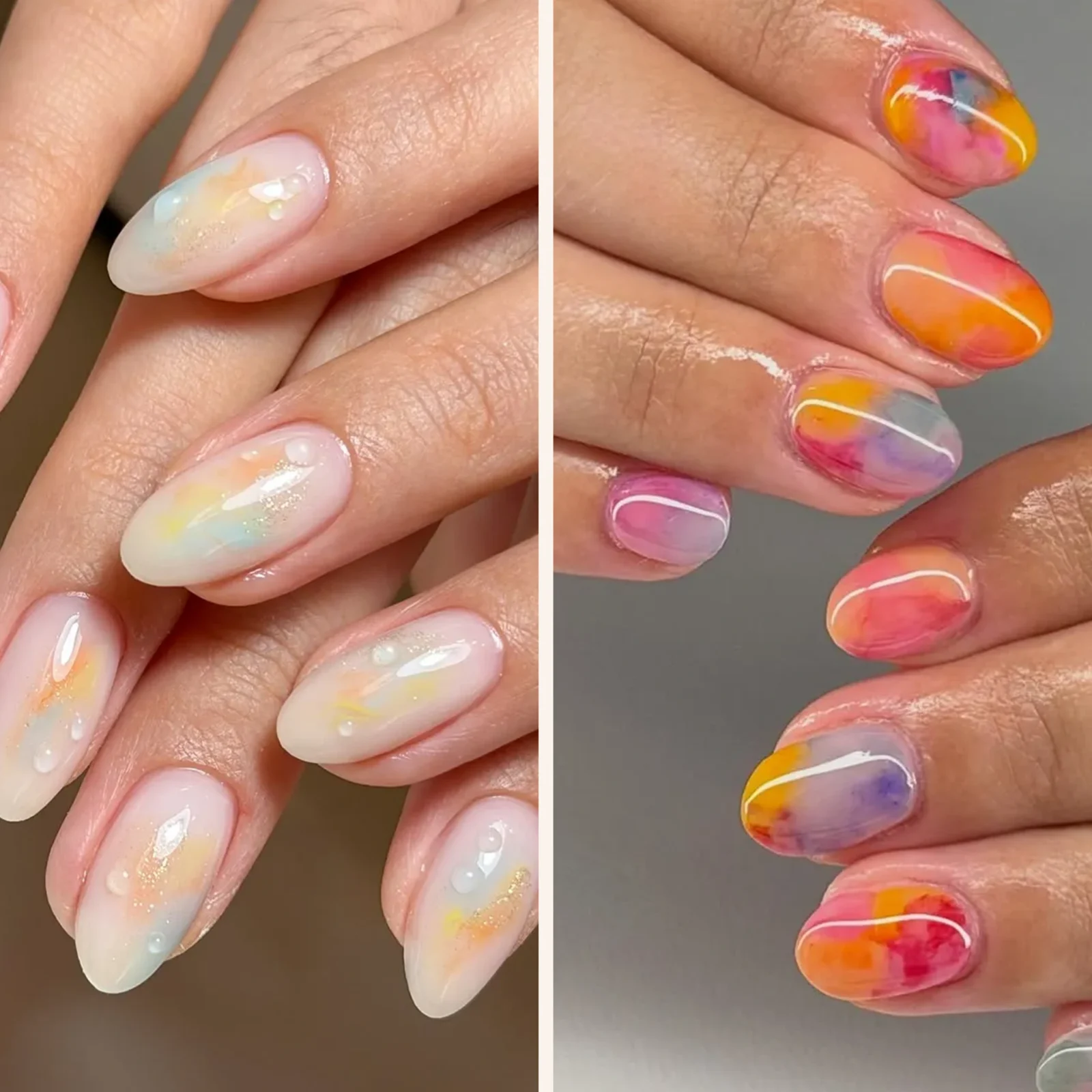 Allure Philippines Watercolor Nails